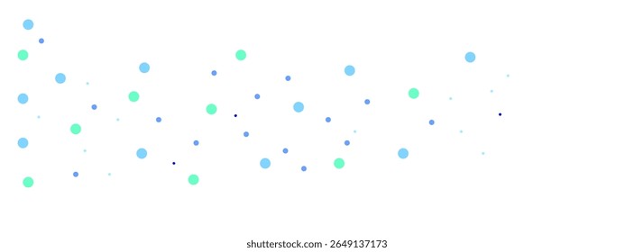 Fondo abstracto mínimo con puntos degradados azules y verdes dispersos en blanco. Diseño suave, moderno y limpio para tecnología, ciencia o temas digitales. Perfecto para proyectos modernos, negocios, Anuncio.
