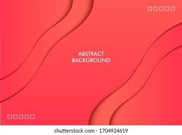 minimal abstract background with style minimalist and dominant color red. 