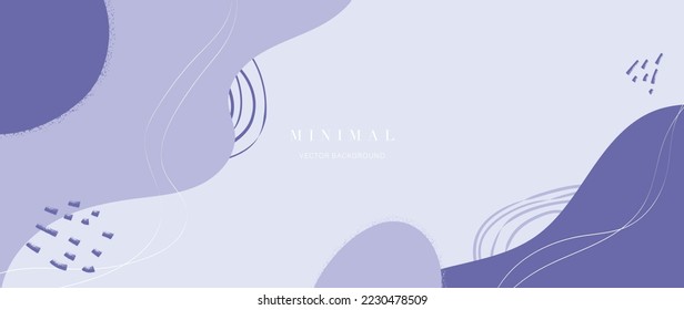 Minimal abstract background vector illustration. Earth tone pastel color organic shape with dotted pattern and curve line art. Design for wall art, print, poster, home decor, cover, wallpaper.