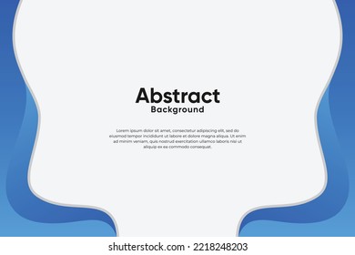 Minimaler abstrakter Hintergrund mit schwerem oder flüssigem Konzept. Farbenblau.