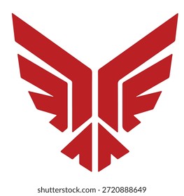 Diseño abstracto mínimo del logotipo del pájaro en un estilo plano limpio del Vector. Símbolo negro u otro monocromo aislado en un fondo blanco adecuado para uso corporativo, tecnológico, financiero, creativo y de marca.