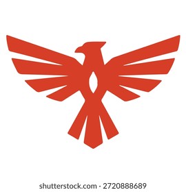 Diseño abstracto mínimo del logotipo del pájaro en un estilo plano limpio del Vector. Símbolo negro u otro monocromo aislado en un fondo blanco adecuado para uso corporativo, tecnológico, financiero, creativo y de marca.