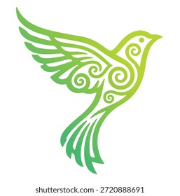 Diseño abstracto mínimo del logotipo del pájaro en un estilo plano limpio del Vector. Símbolo negro u otro monocromo aislado en un fondo blanco adecuado para uso corporativo, tecnológico, financiero, creativo y de marca.