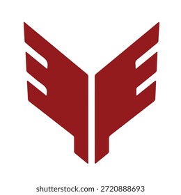 Minimal abstract bird logo design in a clean flat vector style. Black or other monochrome symbol isolated on a white background suitable for corporate, technology, finance, creative, and branding use.