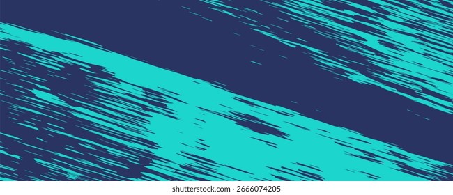 Minimal Abstract Blue Cyan Frame Grunge Sport Design In Dark Background