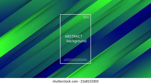 Minimal abstract blue green gradient geometric background with gradient colors. Eps10 vector.