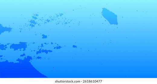 Minimal abstract blue grunge scratch background. modern vector