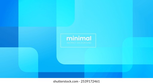 mínimo abstrato azul líquido gradiente cor com forma simples fresco moderno design banner fundo. eps10 vetor