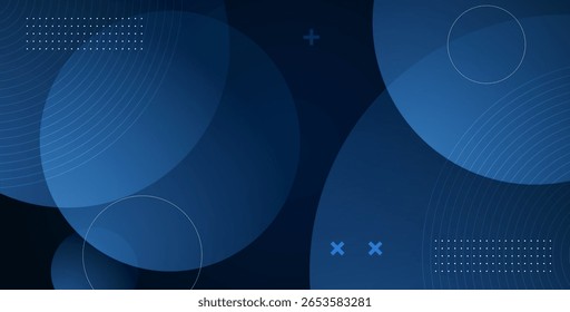 minimal abstract blue liquid gradient color with simple shape cool trendy design banner background. eps10 vector