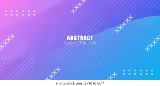 Fundo abstrato mínimo da onda azul. Moderno conceito de fundo. Onda realista com padrão geométrico simples. Vetor Eps10