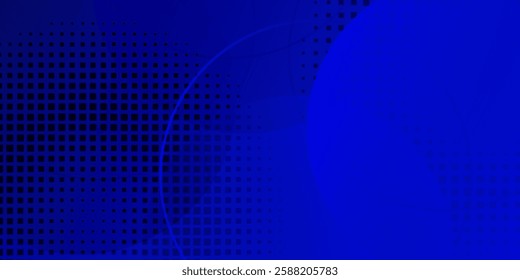 Minimal abstract bright blue and green gradient illustration background with simple geometric pattern