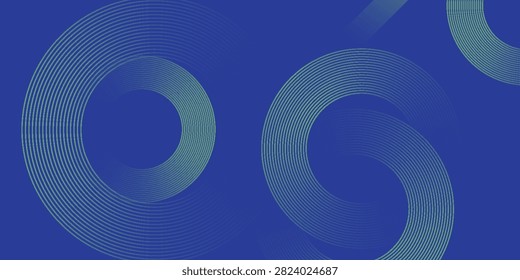 Minimal abstract bright blue and green gradient background illustration with simple geometric patterns. Modern and cool design. Vector Eps10