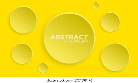 Minimal abstract circular background. Modern geometric background. Very useable for landing page, website, banner, poster, event, advertising etc.
