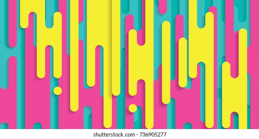 Minimal abstract colorful geometric background design. Eps 10 stock vector illustration