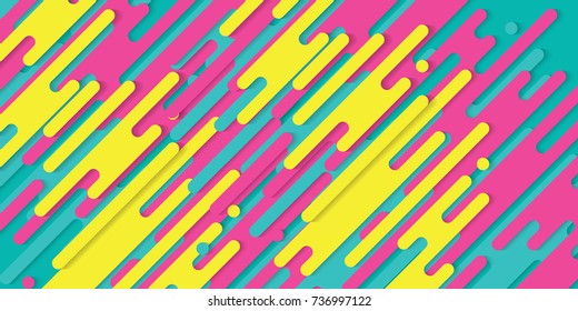 Minimal abstract colorful geometric background design. Eps 10 stock vector illustration