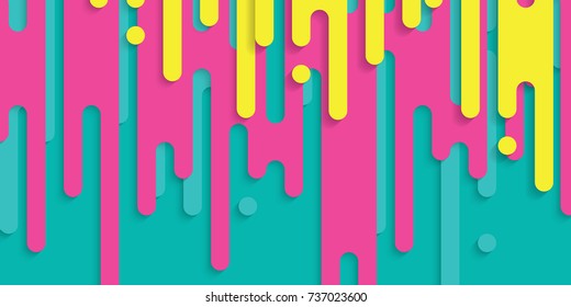 Minimal abstract colorful geometric background design. Eps 10 stock vector illustration 