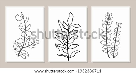 Minimal and abstract continuous line drawing of vector image. Vector EPS10.