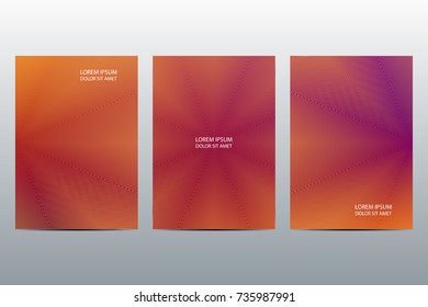 Minimal abstract covers design. Poster background. Vector illustration