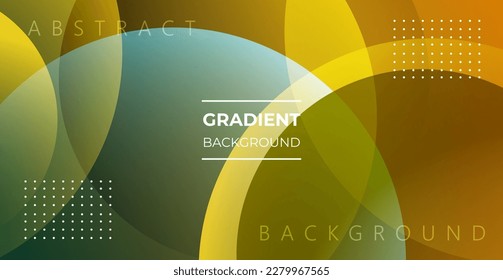 minimal abstract dark yellow liquid color gradient, fluid shape geometric background. eps10 vector