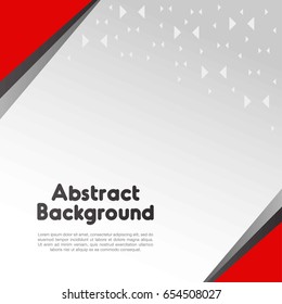 minimal abstract font banner background vector illustration