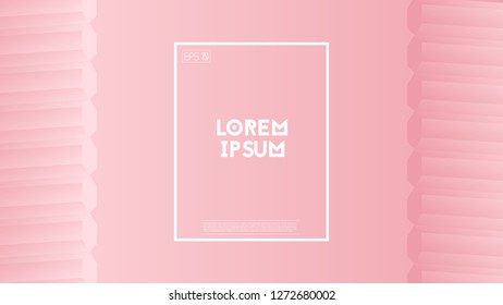 Minimal abstract geometric background. 3d gradient shapes composition. Eps10 vector.