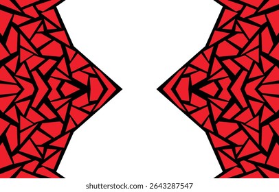 Minimaler abstrakter geometrischer Hintergrund mit Kopienraum