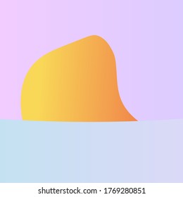 Minimal abstract geometric background. design stock vector illustration