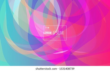 Minimal abstract geometric background. Dynamic shapes composition. 3d Fluid Shapes. Colorful futuristic Gradient. Pattern neon wave brochure. Minimal Template for banner, landing page, website, poster