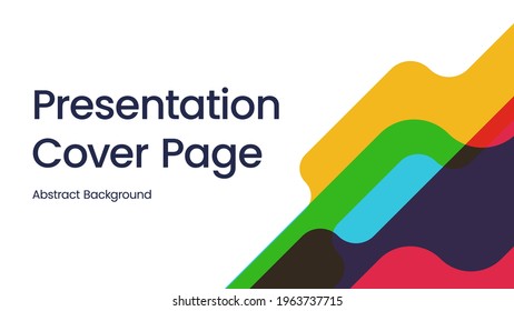 Minimal abstract geometric background with dynamic shapes. Good for presentation cover design, wallpaper, banner. Vector illustration EPS10