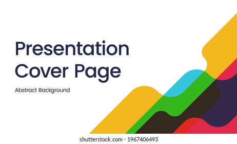 Minimal abstract geometric background with dynamic shapes. Good for presentation cover design, wallpaper, banner. Vector illustration EPS10