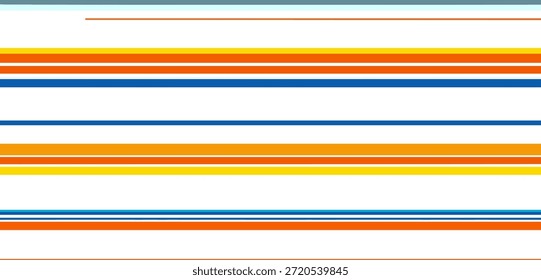 Um fundo geométrico abstrato mínimo com linhas horizontais vibrantes em uma composição limpa e moderna. Este padrão listrado colorido usa linhas suaves e uma paleta brilhante para criar um elemento de design dinâmico e profissional.