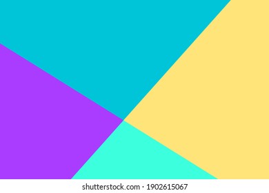 Minimal abstract geometric background with shapes composition. Modern presentation template. Vector.