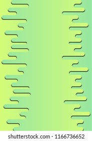 minimal abstract geometric with colorful background vector design
