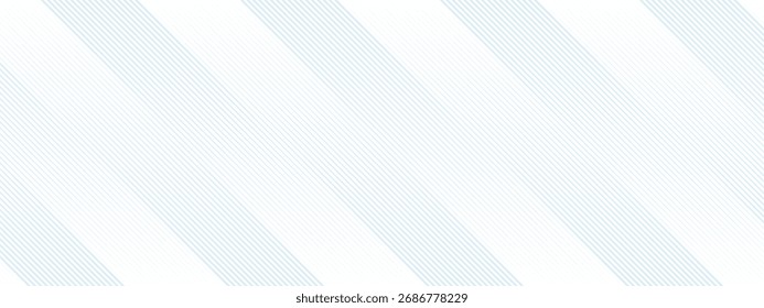 Patrón de línea diagonal geométrica abstracta mínima, elegante fondo de gradiente lineal azul claro, Fondo de pantalla de textura limpia futurista para diseño digital, Web moderno, negocios o presentación de tecnología