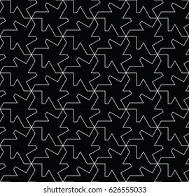 minimal abstract geometric graphic seamless pattern print