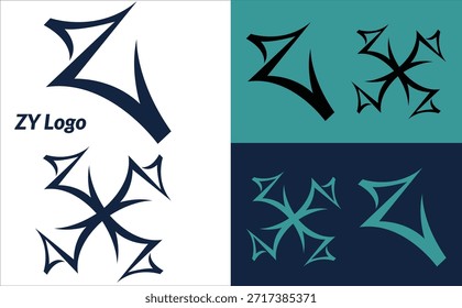 Logotipo geométrico abstracto mínimo con líneas angulares afiladas y una forma moderna de estilo monograma.
El símbolo ofrece una sutil impresión visual inspirada en ZY sin representar ninguna letra o marca específica.
Diseñado para estudios creativos, agencias digitales, startups tecnológicas, Equipos de eSports, marcas de moda y proyectos de marca modernos.
Marca de logotipo limpia, audaz y versátil adecuada para impresión, Web, íconos App y uso de identidad corporativa.