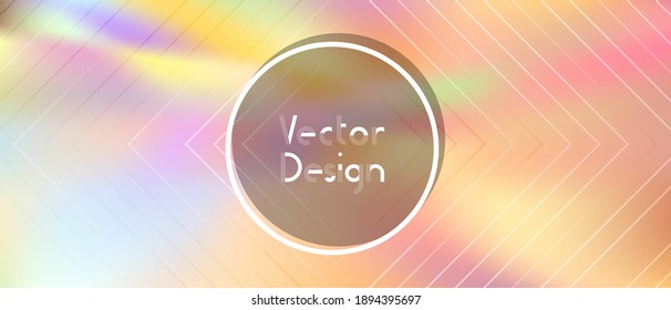 Minimal abstract geometric template for voucher design. Digital banner digital backdrop vector design. Colorful abstract banner graphic design.