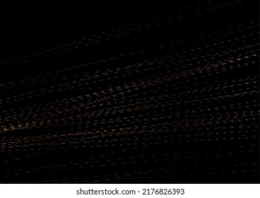 Minimal abstract geometry background with golden dotted lines. Vector design