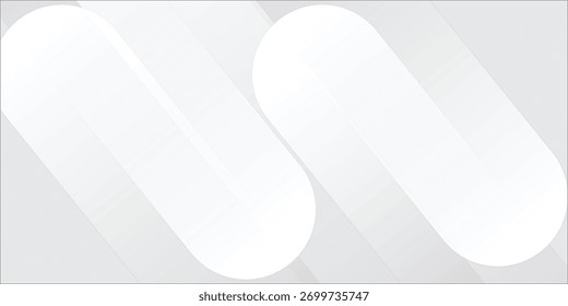 Diseño Gris Abstractas Mínimo De La Cinta Con Las Formas Blancas Suaves Para Los Fondos Gráficos Modernos E Ilustración Moderna De La Marca