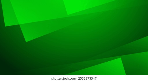 minimal abstract green gradient color with dynamic shape composition design trendy background. eps10 vector