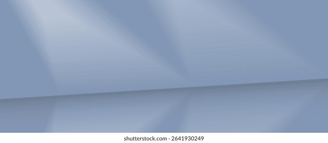 Minimal abstract light gray background for product presentation. Soft shadow and light from windows on white wall. eps10