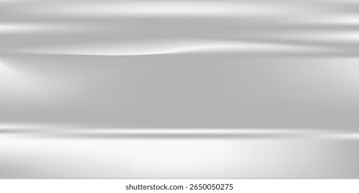 Fondo gris claro abstracto mínimo para la presentación del producto. Sombra suave y luz de las ventanas en la pared blanca.