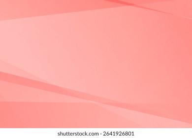 Minimal abstract light red background with layered polygonal lines. Great for presentation slides, web headers, and brochure design.

