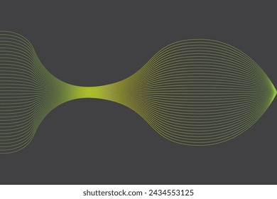 Minimal abstract line futuristic tech background. Vector digital art banner design