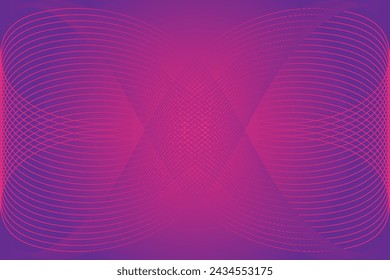 Minimal abstract line futuristic tech background. Vector digital art banner design