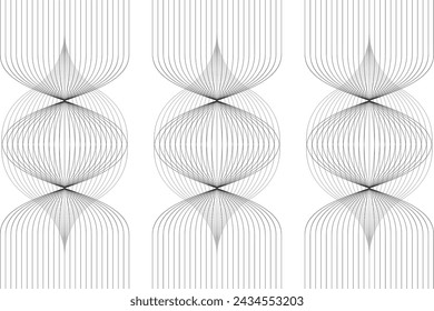 Fondo tecnológico futurista de línea abstracta mínima. Vector diseño de banner de arte digital