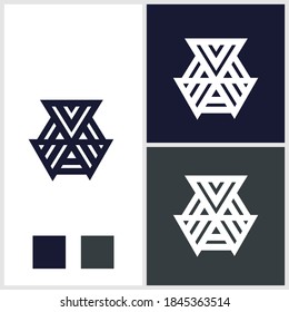 Minimal abstract Logo Design, Outstanding Professional Elegant Trendy Awesome Artistic  and Based Alphabet Iconic monogram Logo Design