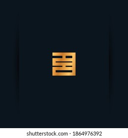 Minimales abstraktes Logo-Design, herausragendes professionelles, elegantes Design mit fantastischer künstlerischer und auf Alphabet basierendem Logo-Design