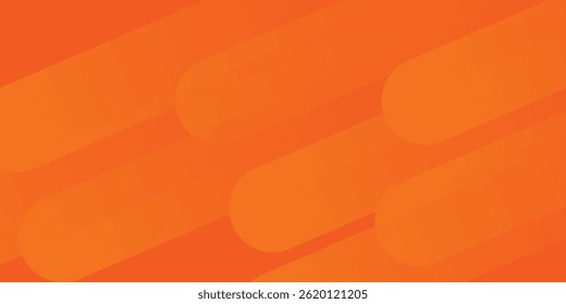 Minimal abstract orange gradient fluid background design with Halftone dots colorful. Future geometric patterns with line effect. Bright colors graphic creative concept vector eps10