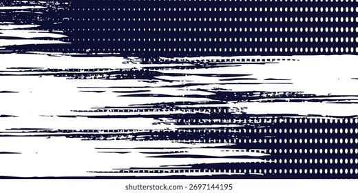 Diseño de fondo fluido degradado naranja abstracto mínimo con puntos de semitono coloridos. Patrones geométricos futuros con efecto de línea. Concepto creativo gráfico de colores brillantes.